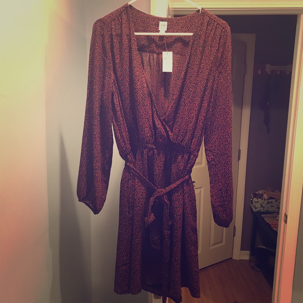 GAP wrap dress